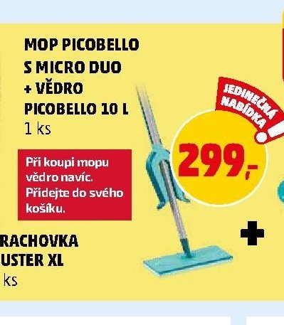 MOP PICOBELLO S MICRO DUO + VĚDRO PICOBELLO 10 L