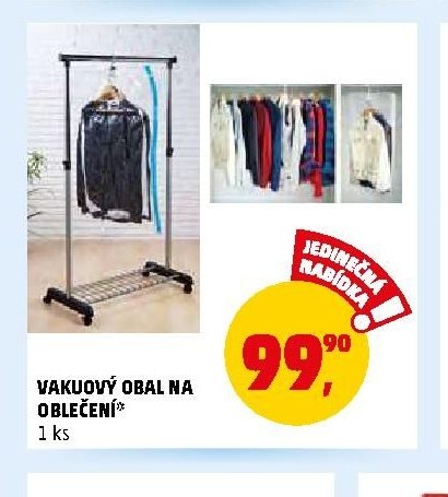 VAKUOVÝ OBAL NA OBLEČENÍ