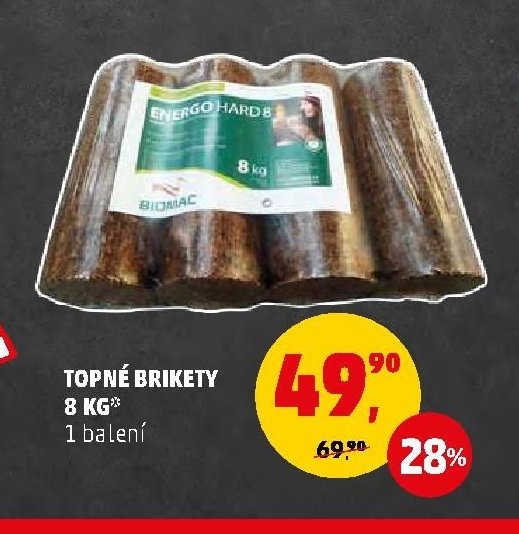 TOPNÉ BRIKETY 8 KG