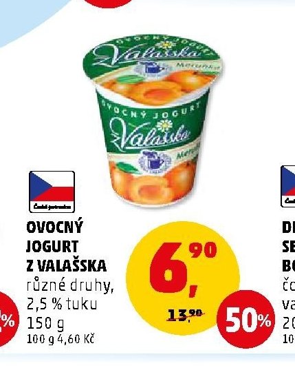 OVOCNÝ JOGURT Z VALAŠSKA
