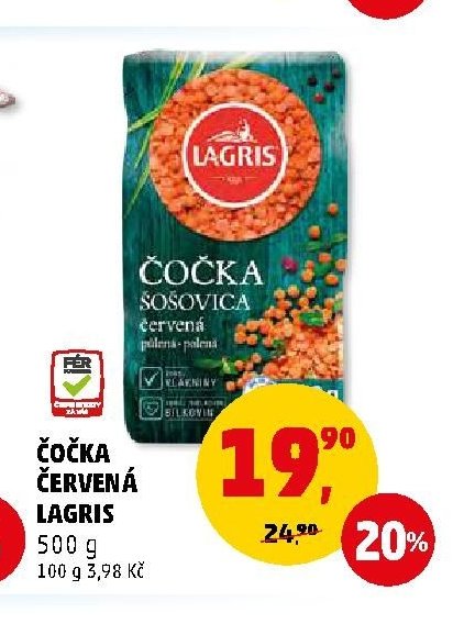 ČOČKA ČERVENÁ LAGRIS