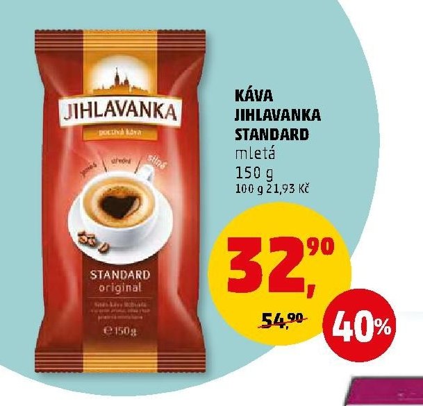 KÁVA JIHLAVANKA STANDARD