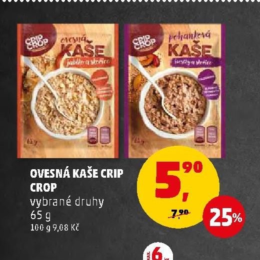 Ovesná kaše Crip Crop