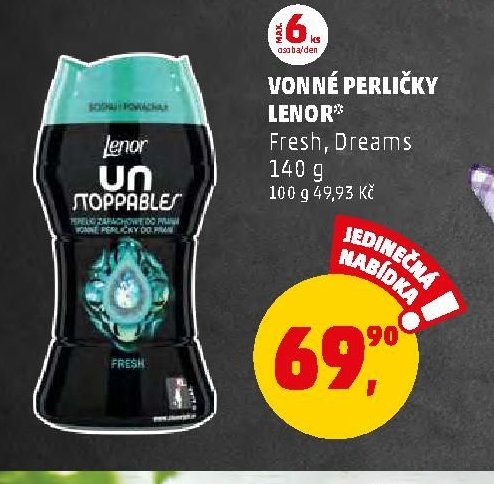 Vonné perličky Lenor