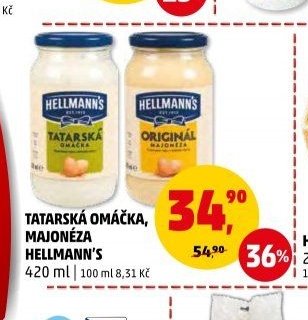 Tatarská omáčka, Majonéza Hellmann's