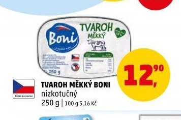 TVAROH MĚKKÝ BONI 250 g