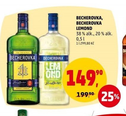 Becherovka, Becherovka Lemond