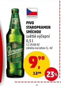 Pivo Staropramen Smíchov
