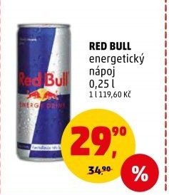 Red Bull energetický nápoj