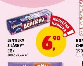 LENTILKY Z LÁSKY