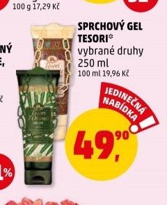 SPRCHOVÝ GEL TESORI