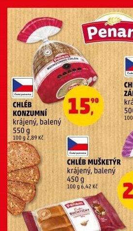 CHLÉB KONZUMNÍ