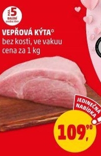 Vepřová kýta bez kosti