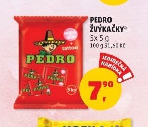 PEDRO ŽVÝKAČKY