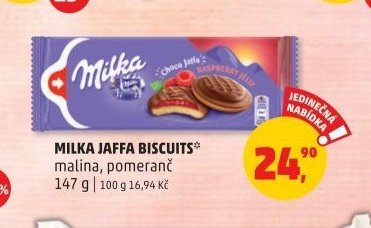 MILKA JAFFA BISCUITS