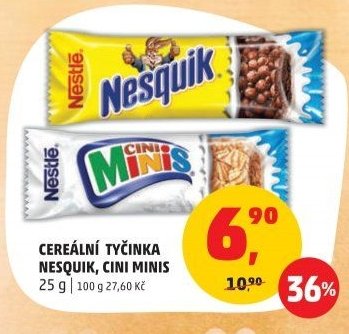 Cereální tyčinka Nesquik, Cini Minis