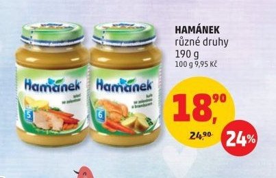 Hamánek různé druhy