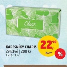 Kapesníky Charis