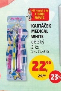 Kartáček Medical White dětský