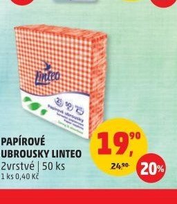 Papírové ubrousky Linteo