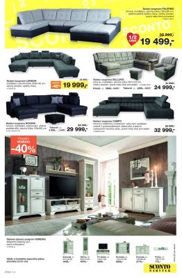 akční leták Sconto nábytek 12.2.2020-27.2.2020