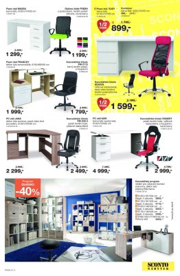 akční leták Sconto nábytek 12.2.2020-27.2.2020