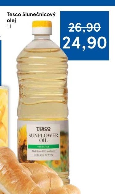 Tesco Slunečnicový olej