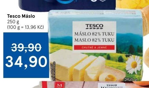 Tesco Máslo