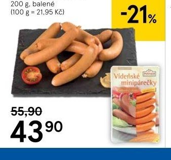 Vídeňské minipárečky