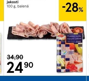 Pražská šunka nejvyšší jakosti