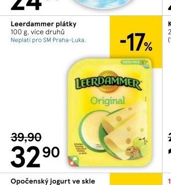 Leerdammer plátky