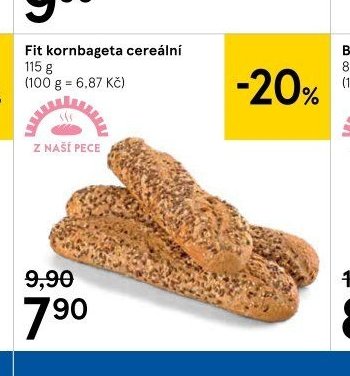 Fit kornbageta cereální