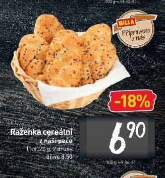 Raženka cereální z naší pece