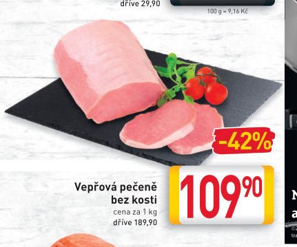 Vepřová pečeně bez kosti