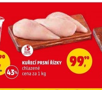 KUŘECÍ PRSNÍ ŘÍZKY