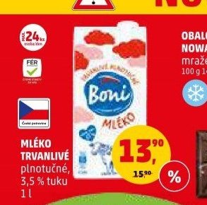 MLÉKO TRVANLIVÉ