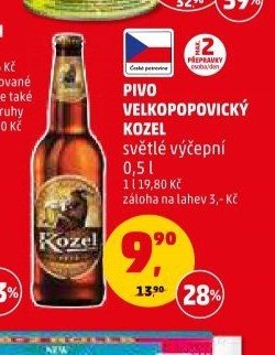 PIVO VELKOPOPOVICKÝ KOZEL