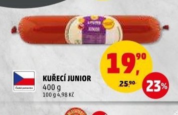 KUŘECÍ JUNIOR