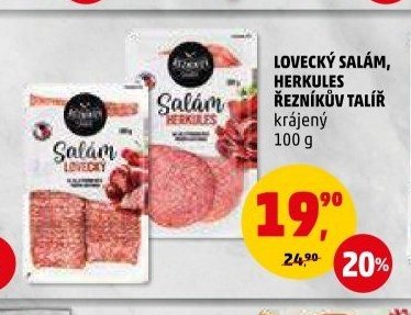 LOVECKÝ SALÁM, HERKULES ŘEZNÍKŮV TALÍŘ