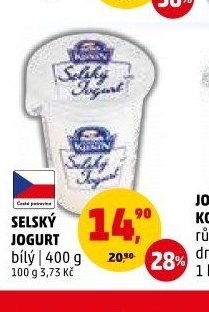 Selský jogurt bílý 400 g