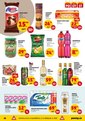 akční leták Penny Market 20.2.2020-26.2.2020