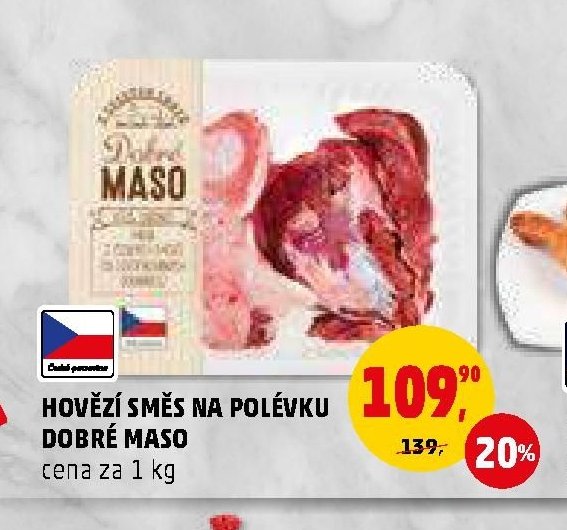 HOVĚZÍ SMĚS NA POLÉVKU DOBRÉ MASO