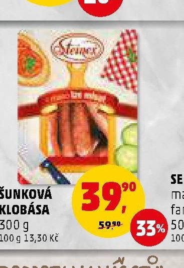 ŠUNKOVÁ KLOBÁSA