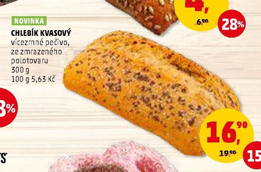 CHLEBÍK KVASOVÝ