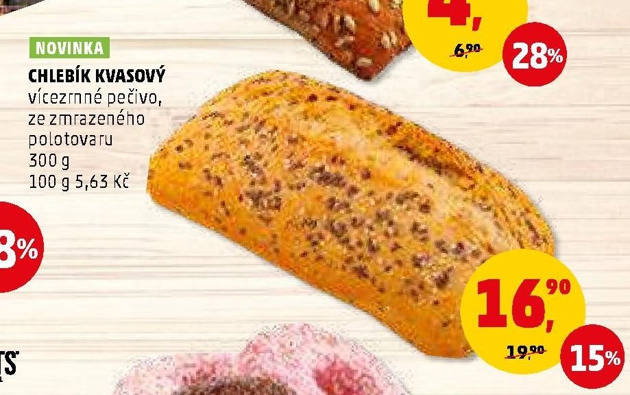 CHLEBÍK KVASOVÝ