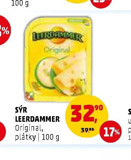 Sýr Leerdammer Original 100 g