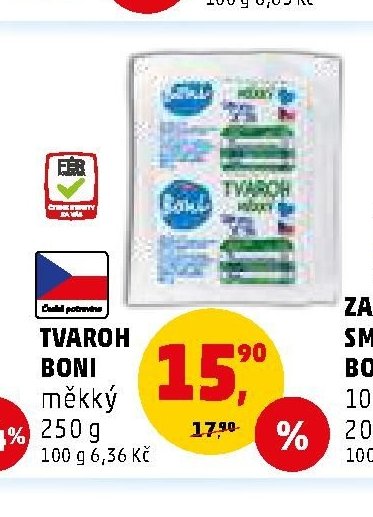 TVAROH BONI měkký 250 g