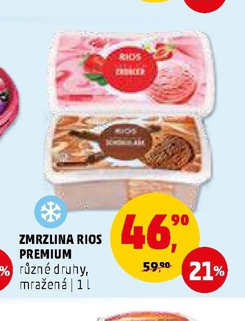 Zmrzlina Rios Premium
