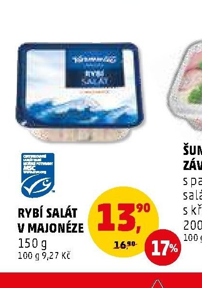 Rybí salát v majonéze 150 g