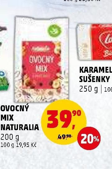 Ovocný mix Naturalia 200 g